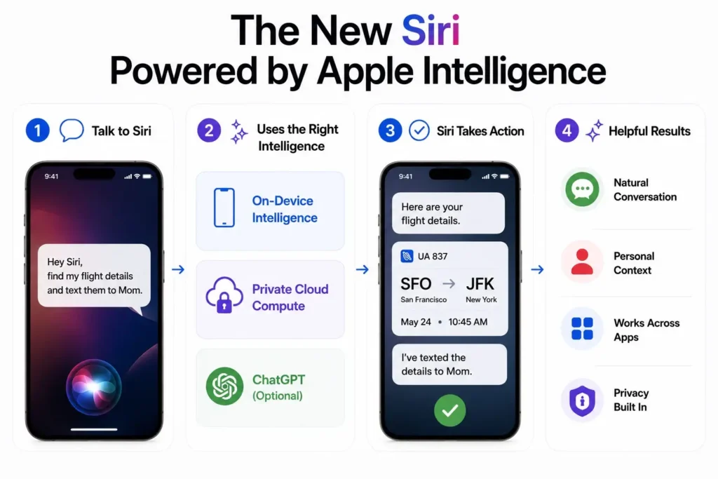 The New Siri Powered by Apple Intelligence
