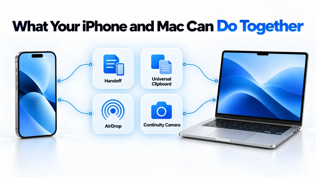 How Mac and iPhone work together with Handoff, AirDrop and Universal Clipboard
