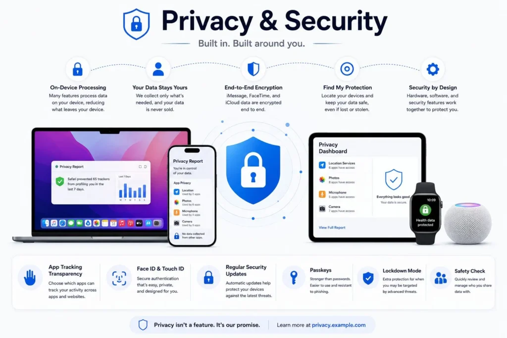 Apple Ecosystem Privacy and Security