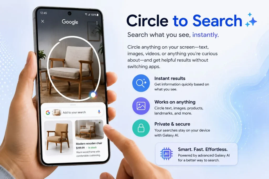 samsung galaxy ai circle to search