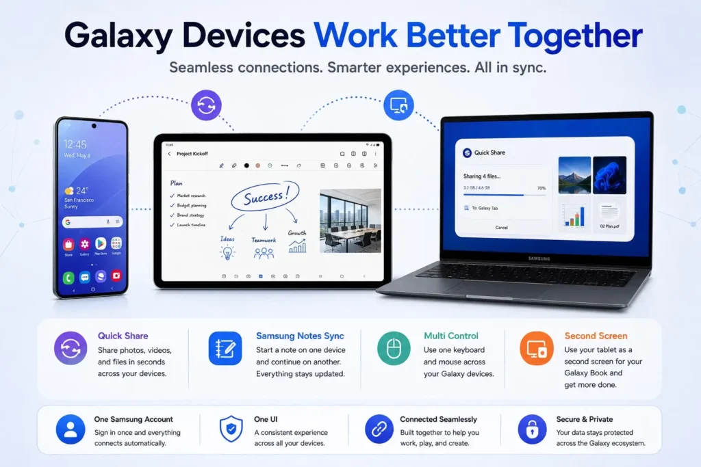 Samsung Ecosystem: Galaxy Devices Work Better Together