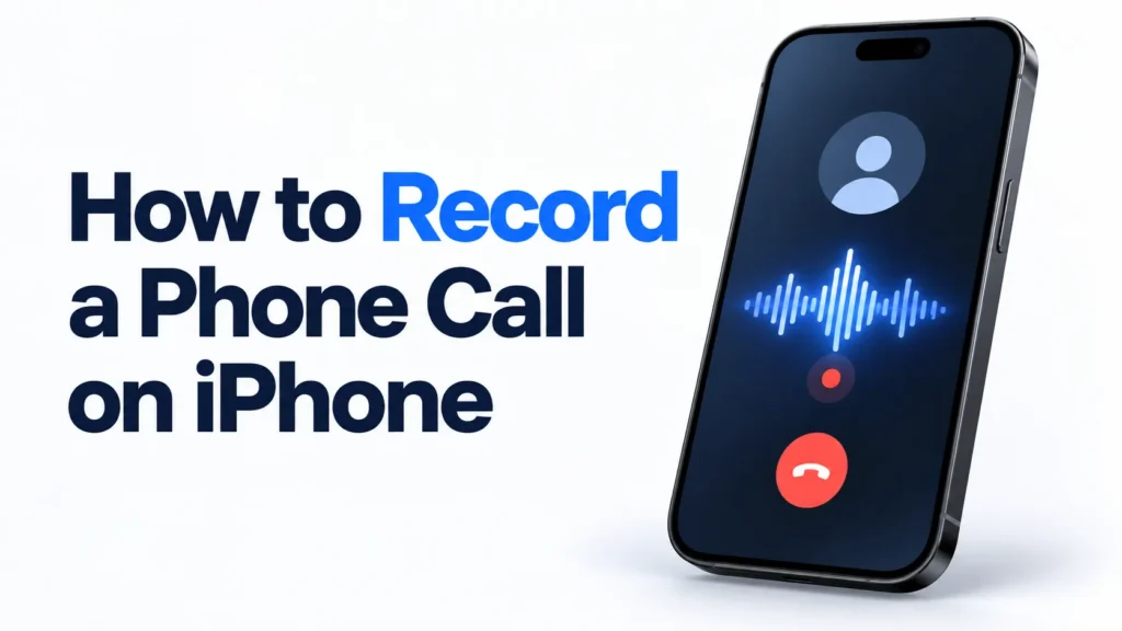 How to record a phone call on iPhone using Apple’s built-in call recording feature