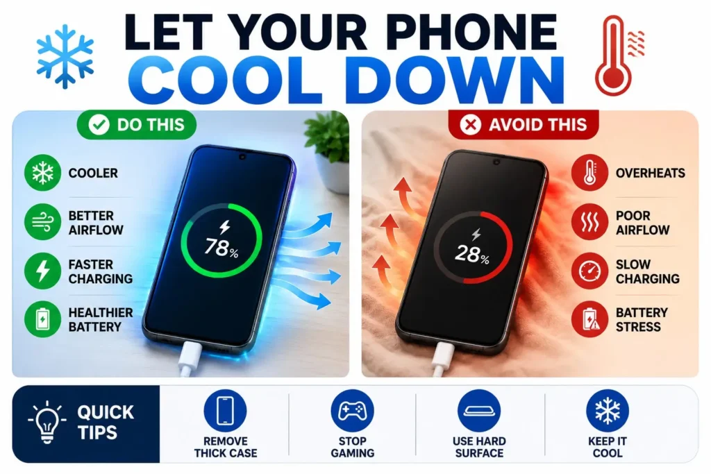Let Your Phone Cool Down