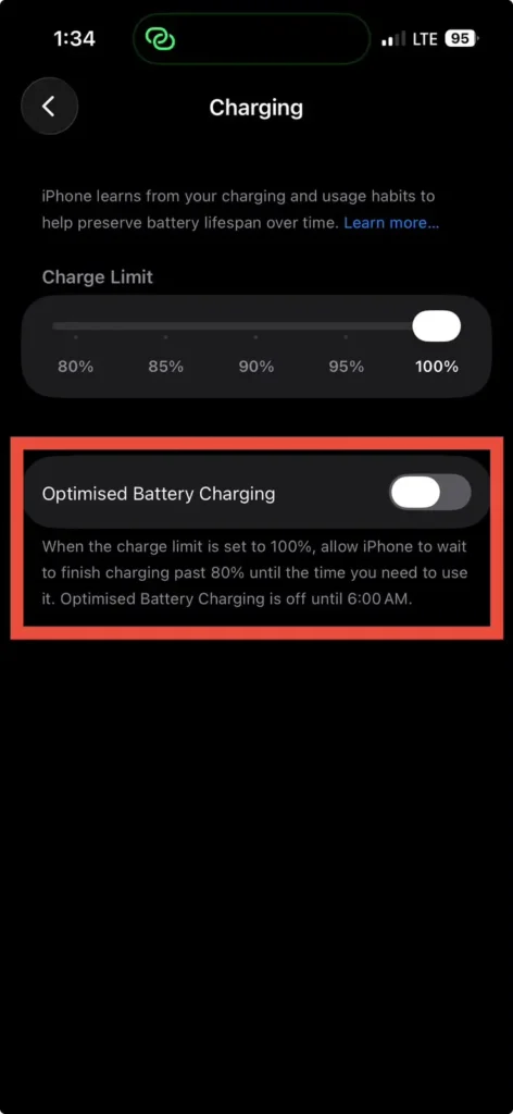 Optimized Battery Charging