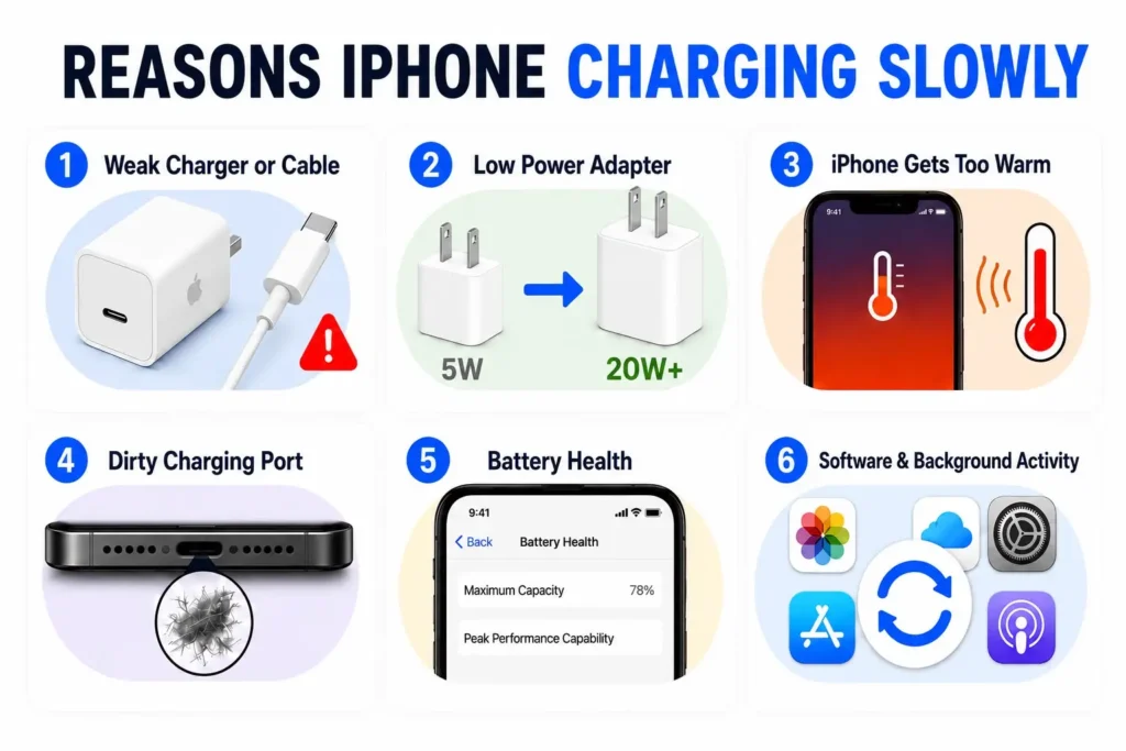 Why Is Your iPhone Charging Slowly?