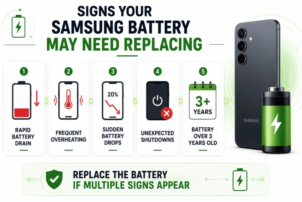 Signs Your Samsung Battery May Need Replacing