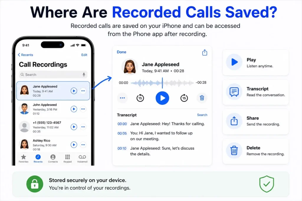 Where Are Call Recordings Saved