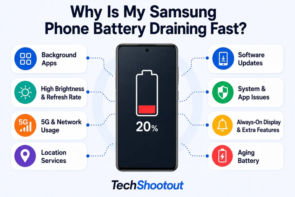 Why is My Samsung Phone Battery Draining Fast