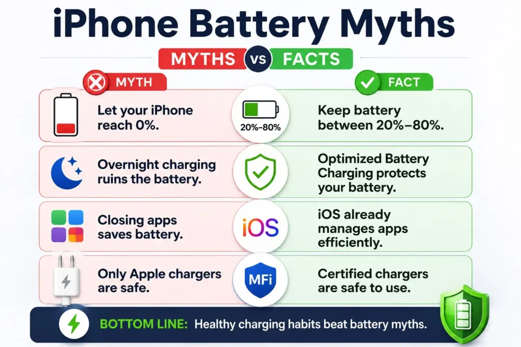 iPhone Battery Health Myths