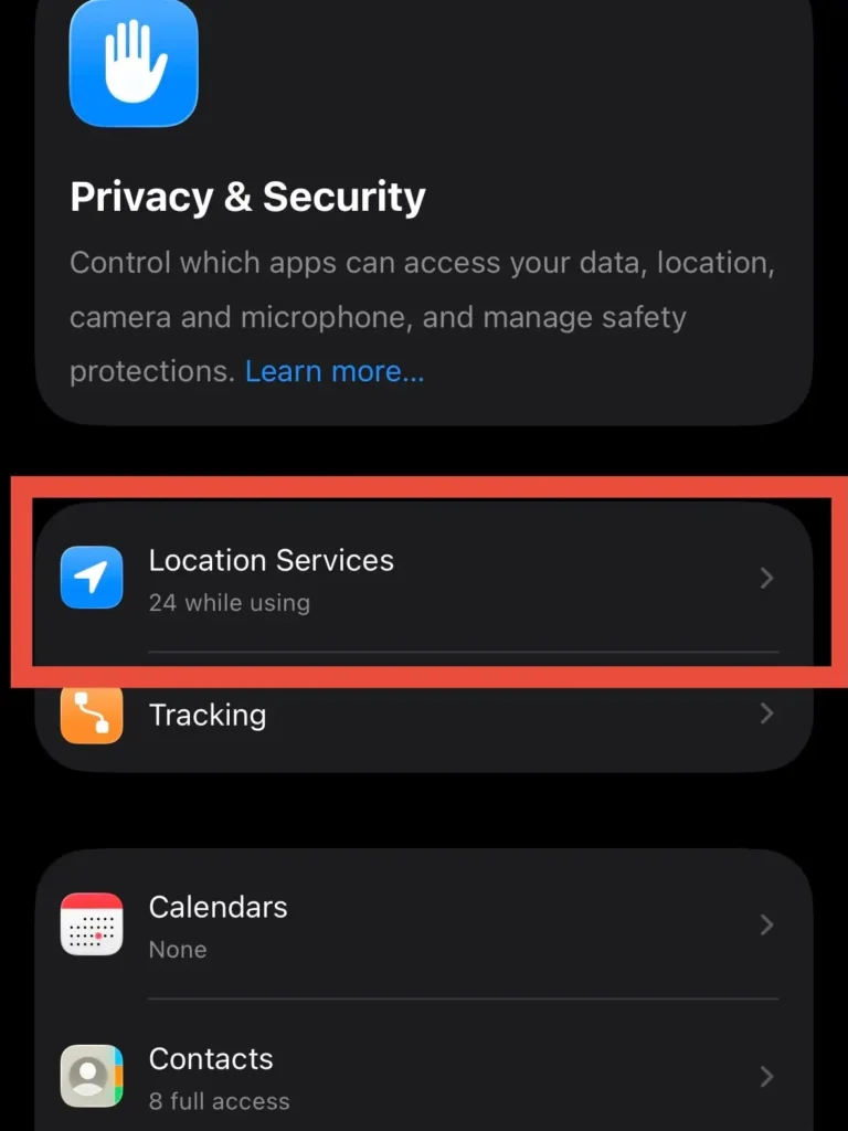 Privacy & Security
