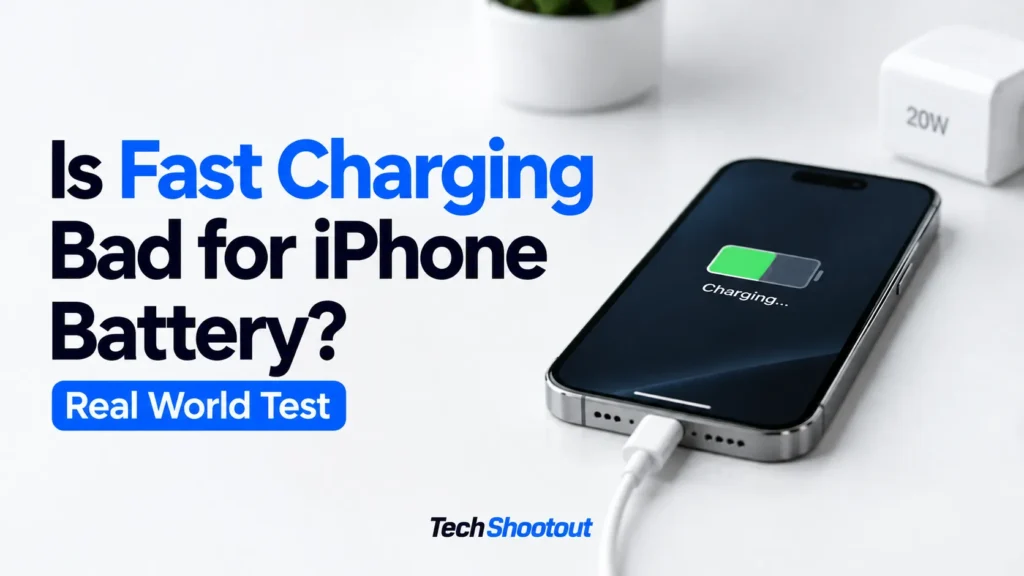 iPhone fast charging real-world test with a 20W charger